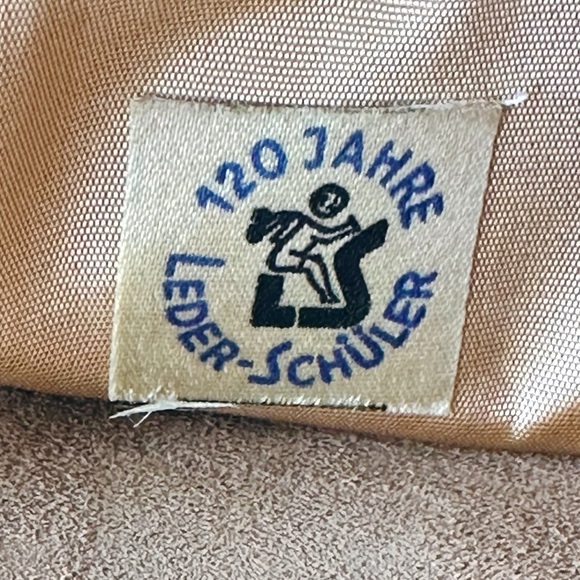 Vintage 120 Jahre Leder Schüler Crocodile Skin Bag - Picture 4 of 12